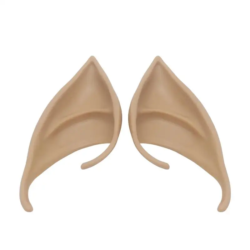 

Хэллоуин эльфийские уши латексные косплей милые королевы вампиров блестящие украшения для ушей производительность реквизит для прямой трансляции