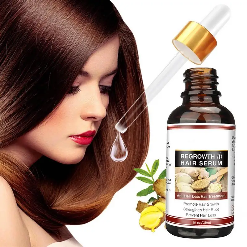 

Effective Natural Ginger Oil Hair Loss Essential Oil Moisturizing Nourishing Hair Repair Hair Growth Products