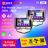 ips car stereo multimedia player video radio for honda jazz city city 2004 2008 android10 navigation gps bt head unit carplay