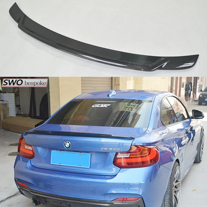 F22 F23 F87 спойлер из углеродного волокна trasero ДЛЯ BMW Serie 2 Coupe y Einuer de m2 218i 220i 228i M235