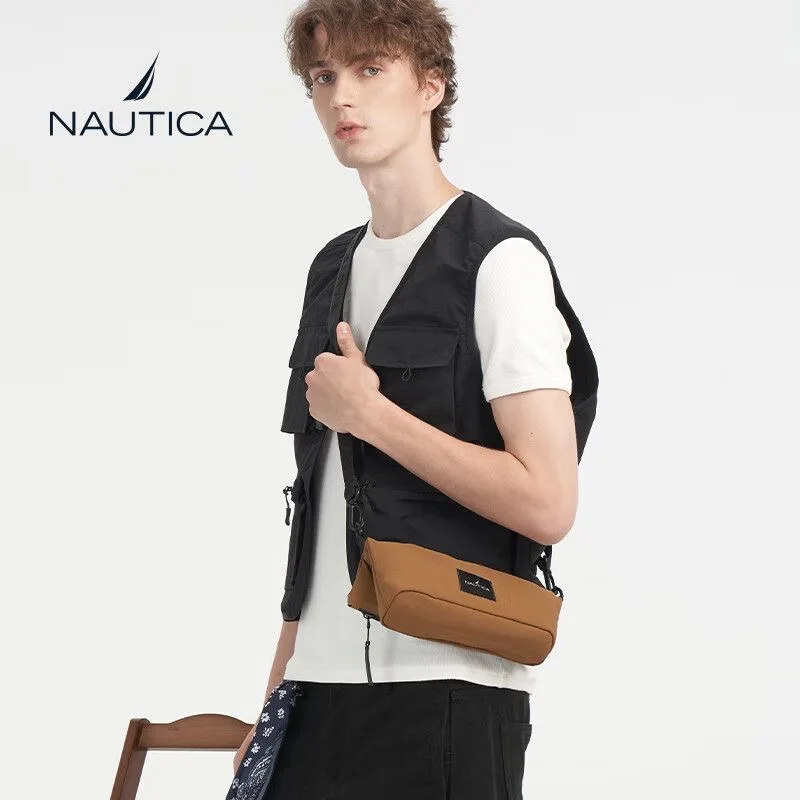 Фото Сумка через плечо Nautica 2026 для мужчин и женщин, простая, легкая, для ежедневных поездок, дорожная сумка №3