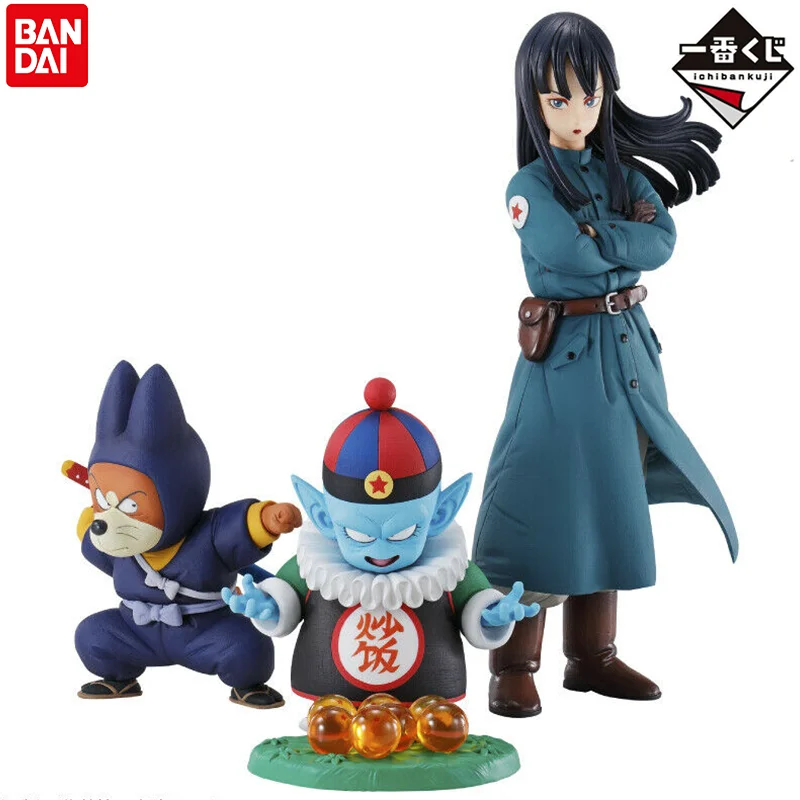 

В наличии Bandai Dragon Ball Ichiban kuji таинственное великое приключение EX Pilaf Shu Mai Аниме Фигурка Aciton Фигурки игрушки
