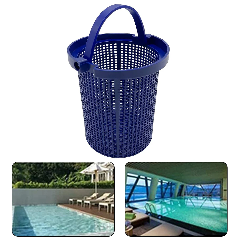 

1Pcs Pool Filter Basket Replacement Durable Pool Skimmer Baskets Round Strainer Basket Skim Remove Leaves Bugs Debris For Pools