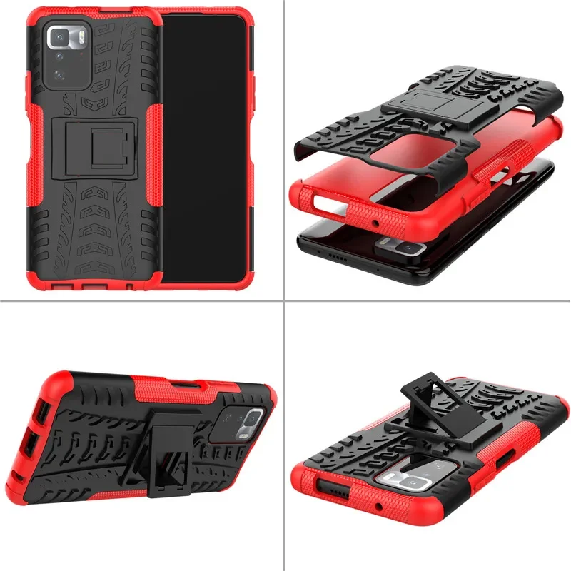 

for Xiaomi Poco X3 GT Case Poco F3 M3 Pro X3 NFC Pro Pocophone F1 Cover Armor Holder Bumper Phone Cases For Xiaomi Poco F3