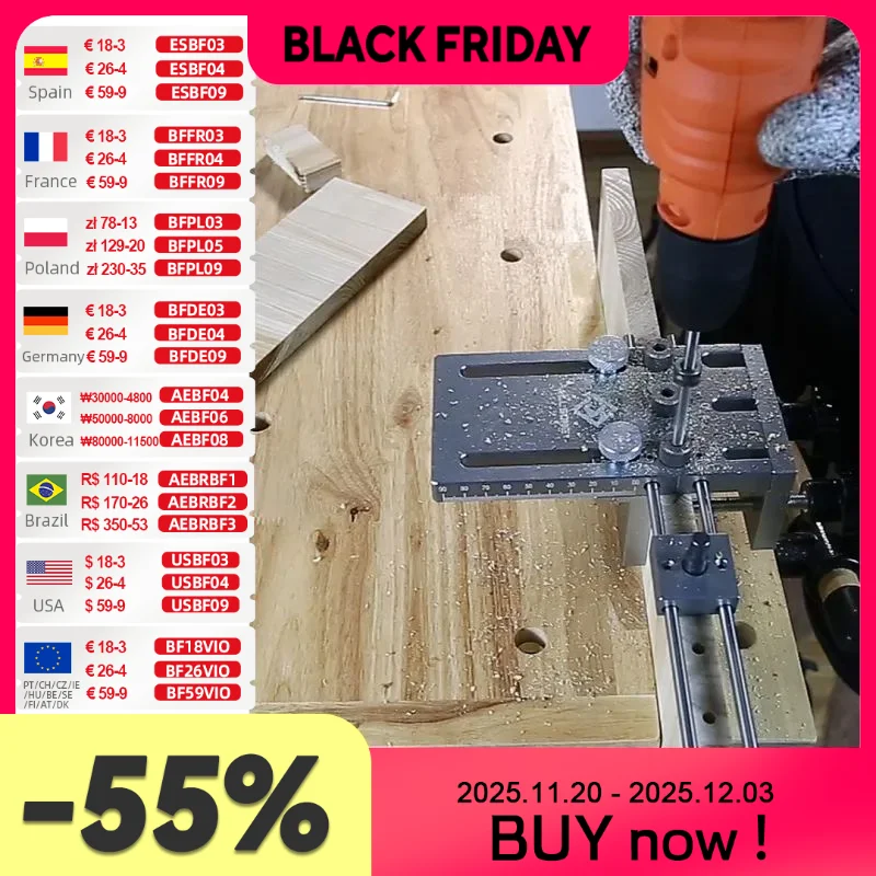 

ALLSOME Колонковое буровое долото для дюбелей 6/8/10 мм