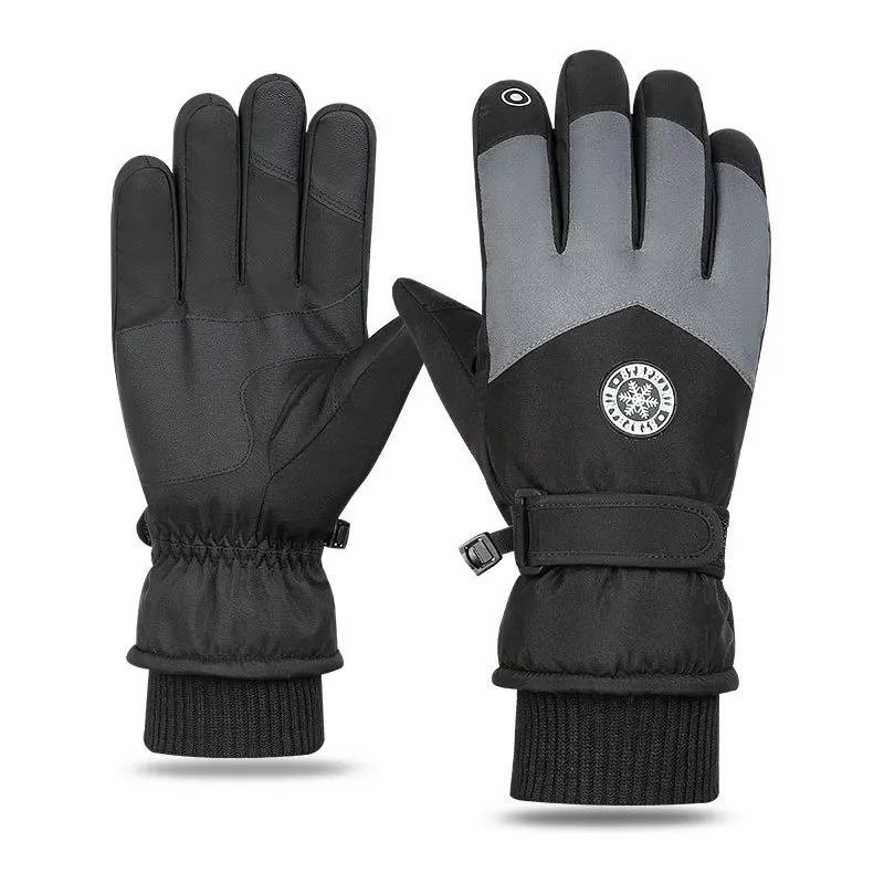 

Мужские и женские лыжные перчатки Сверхлегкие Водонепроницаемые зимние теплые перчатки для сноуборда мотоциклетные зимние ветрозащитные ...