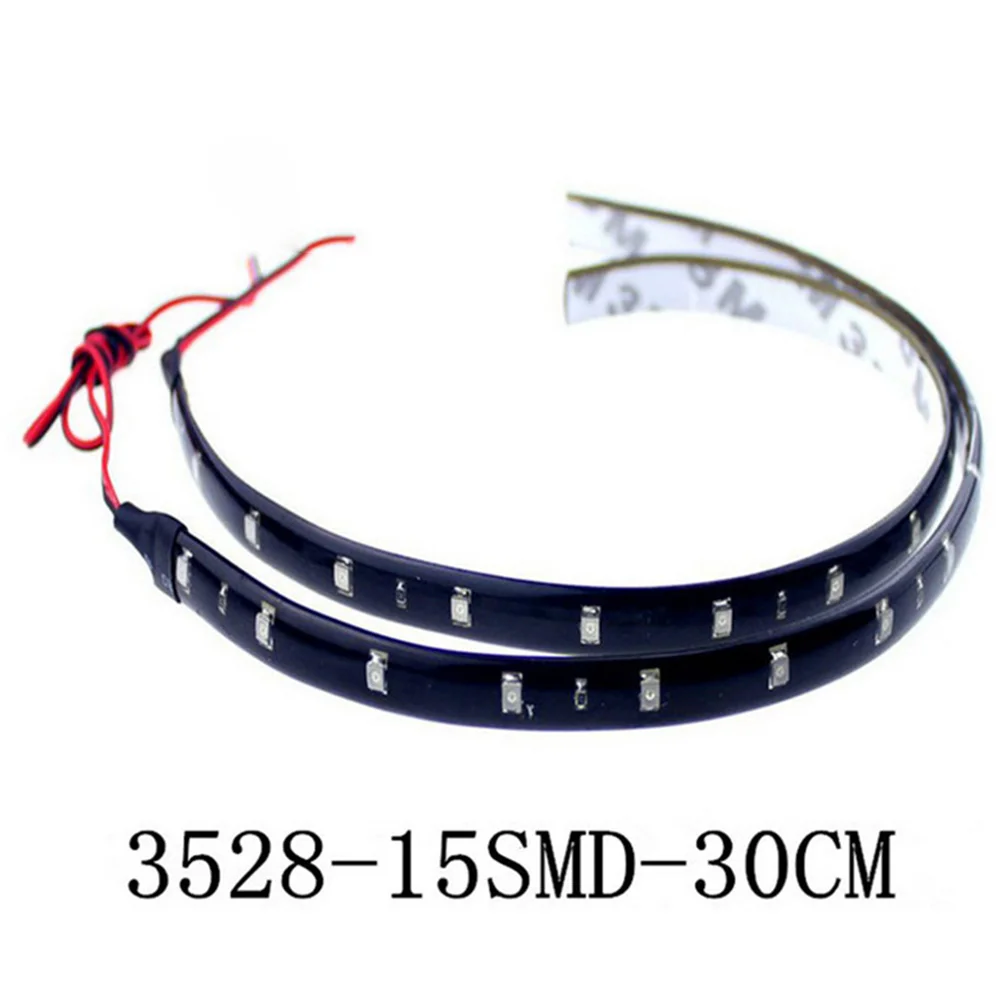 

5 PCS Car LED Strip Light Car LED Light Strips Flexible Car Rope Light LED Light Tape Strip Soft Light Strip Car Light