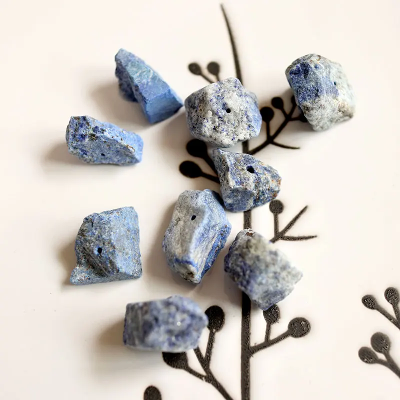 Оптовая продажа 2 шт./лот натуральный Лазурит необработанный камень