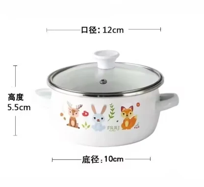 

Эмалированные кастрюли и сковородки