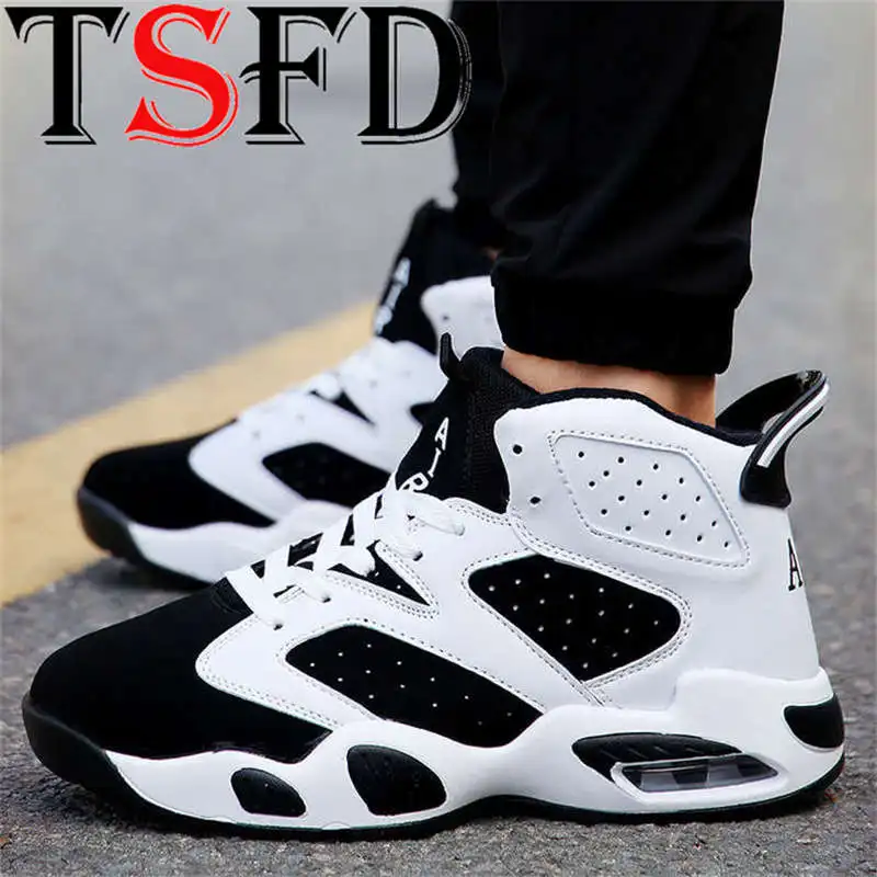 

Large Size Sneakers for Men Air Cushion Sport Shoes for Men's Running Shoes High Top Platform Sports Shoes Comfortable Basket Y6