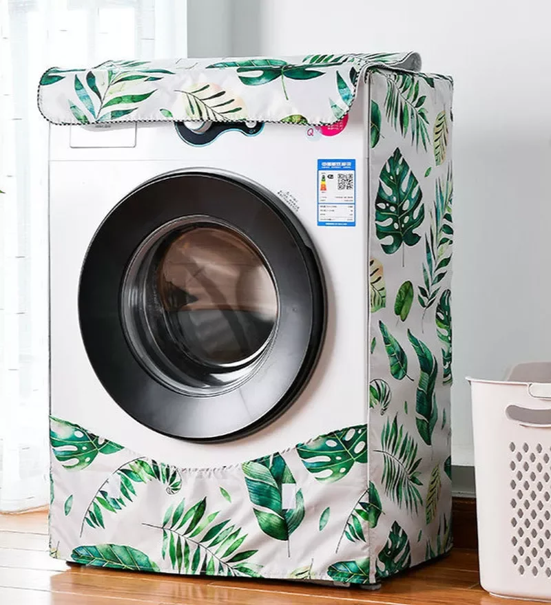 

Водонепроницаемая Крышка для стиральной машины, домашний полиэфирный ролик для стирки, серебряное покрытие