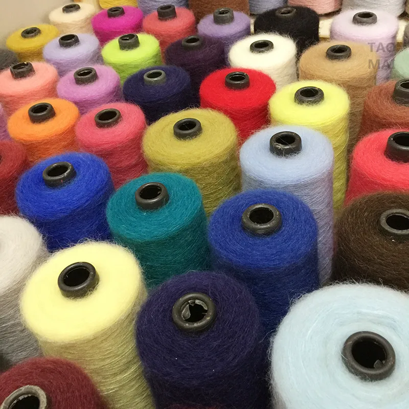 

500G/group of High-quality Wool Superfine Soft Mohair Autumn and Winter Scarf Shawl Sweater Line DIY Hand-knitted Line