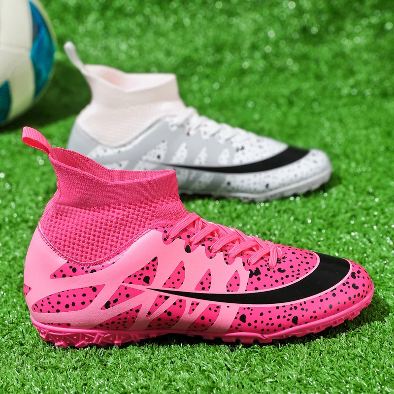 New Arrivals Men Women Soccer Shoes Sneakers Cleats Professional Football Boots Kids Boys Futsal Training Shoes Men Plus Size 48