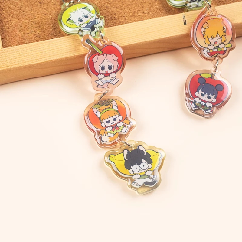 Оригинальный брелок-подвеска Legend of LUOXIAOHEI Lanxi Town с героями мультфильмов Wuxian Nezha