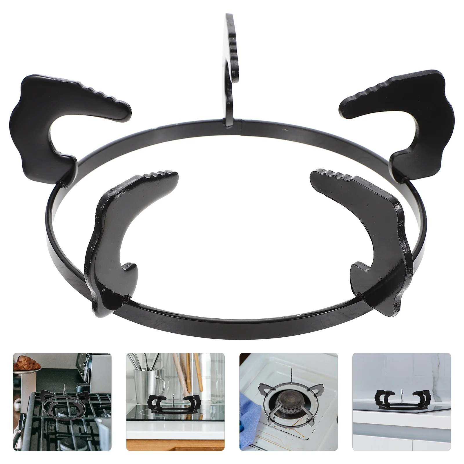 

Gas Stove Bracket Gas Cooker Pot Rack Gas Grill Accessories Gas Stoves Kitchen Wok Rack Iron Kitchen Accessory Pan Holder