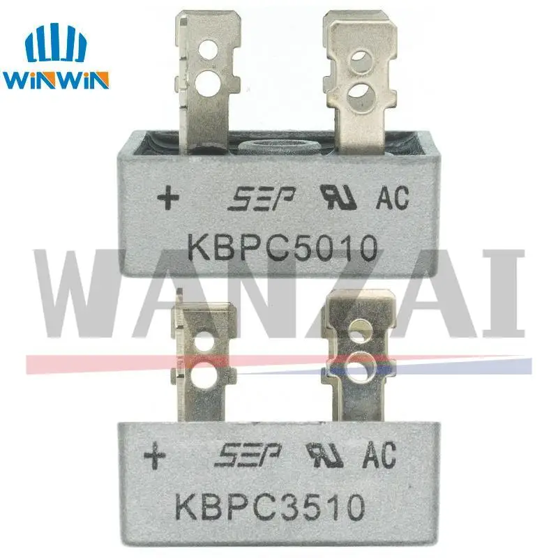 KBPC1510 KBPC2510 KBPC3510 KBPC5010 15A 25A 35A 50A 1000V диодный мост выпрямитель kbpc5010 - купить по