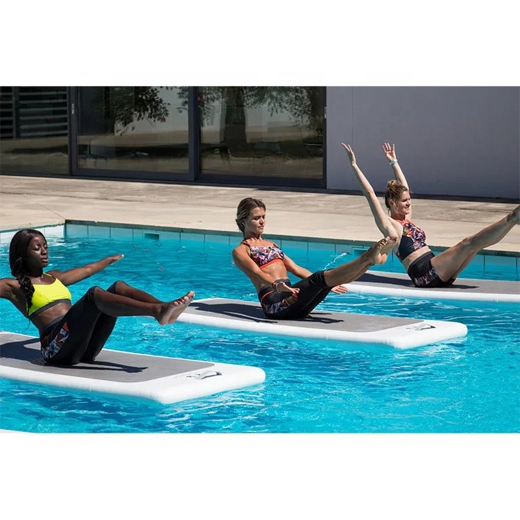 

Гимнастическое оборудование для фитнеса, водный воздушный коврик, плавающий водный Коврик для йоги