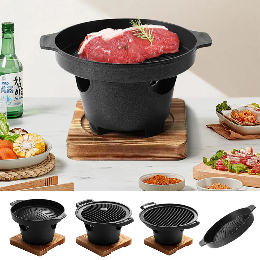 

Мини Японская спиртовая плита, гриль для барбекю на одного человека, домашняя стандартная плита для барбекю на открытом воздухе, плита для о...