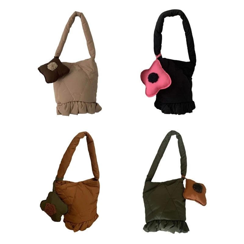 

Ladies Nylon Underarm Bag Fashionable Shoulder Purse for Women and Stylish