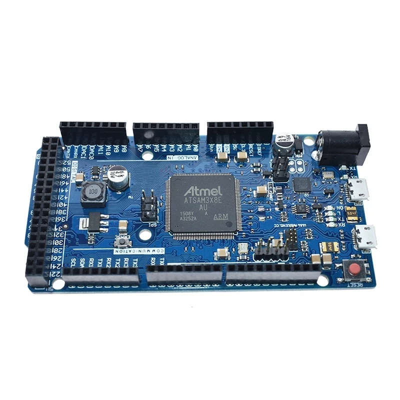 Плата DUE R3 AT91SAM3X8E SAM3X8E 32-битный модуль платы управления ARM Cortex-M3 для разработки Arduino