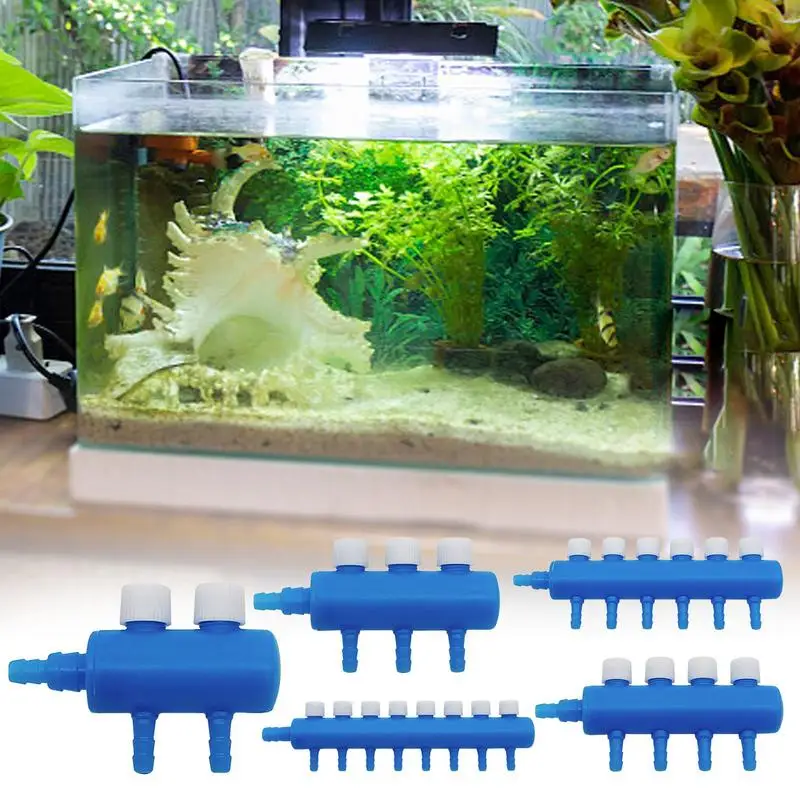 

Aquarium Air Tubing Valves Flow Control Fish Tank Pump Splitter Tube Connector Distributor Adjustable Tracheal Shunt Booster