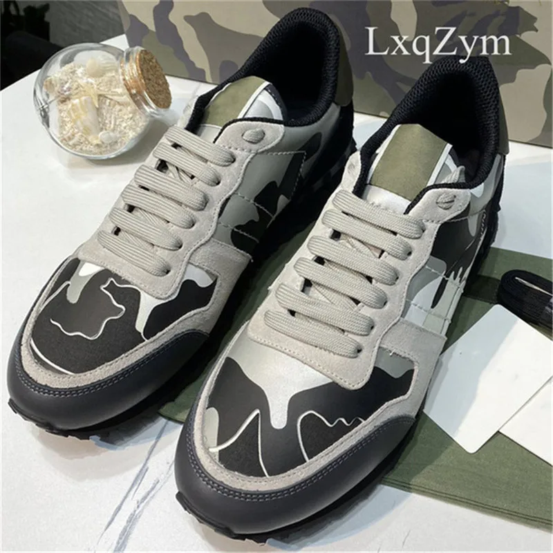 Кроссовки мужские из натуральной кожи модная повседневная спортивная обувь для