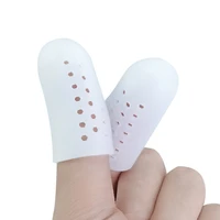 toe protector thumb care gel silicone soft breathable foot corns blisters toe cap cover finger protection massager insoles