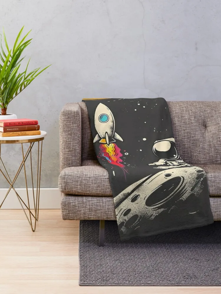 Назад в школу Исследуйте космос с дизайном космонавта от NoarusRainbowLand 2024 одеяло