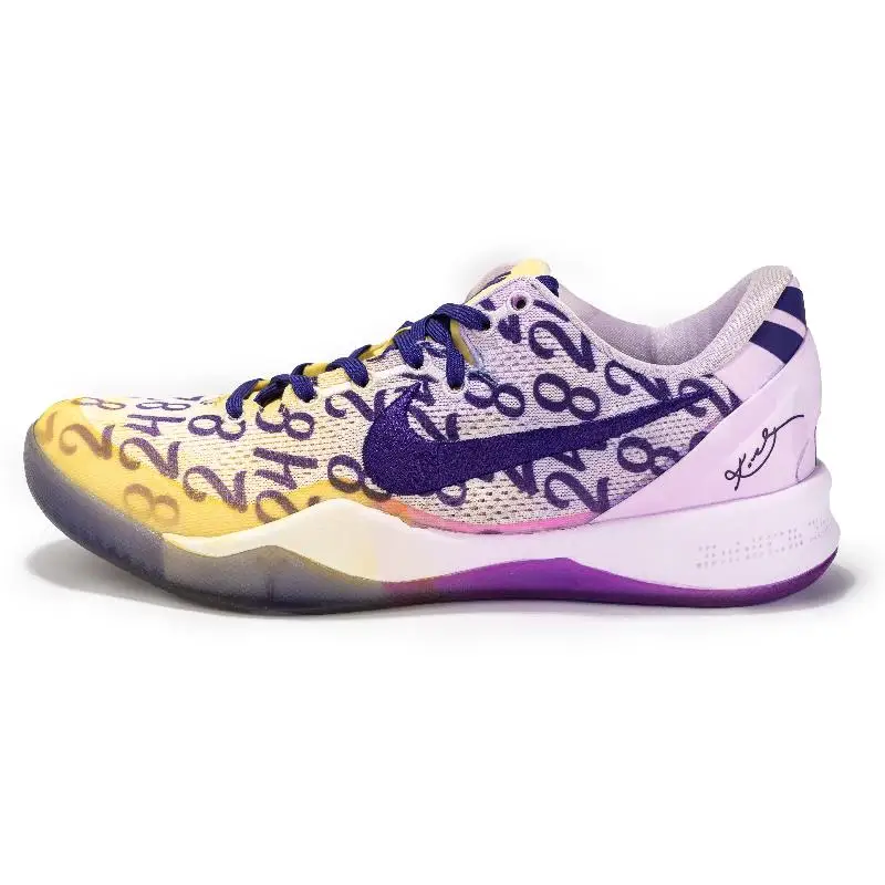 【Настроить】Баскетбольные кроссовки Nike Kobe 8, унисекс, низкие ...