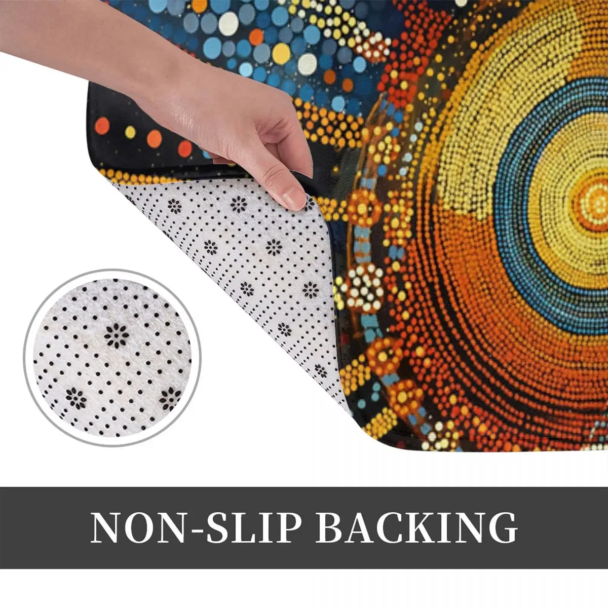 Dream Time повторно посещаемый коврик 08 A для ванной