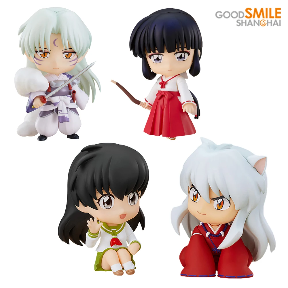 

Good Smile Original Nendoroid Anime Model Inuyasha Sesshoumaru Kikyo Higurashi Kagome Collectile Doll Action Figure Toys Gifts