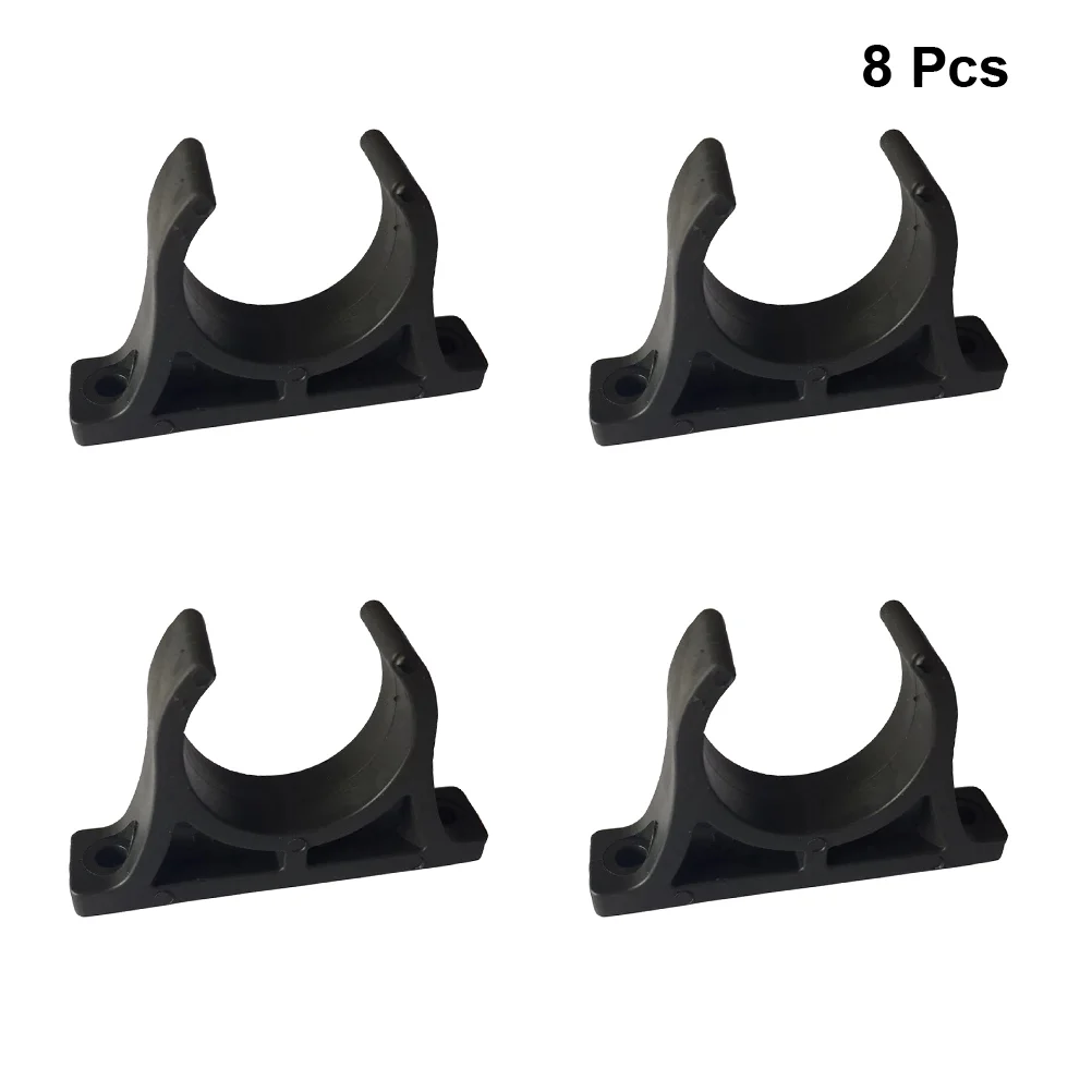 

8 шт., пластиковые лодки для Каяка с фиксированной пряжкой (черные)