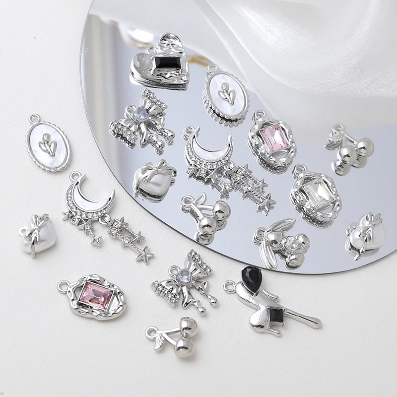 

6 шт., подвеска-бант из сплава