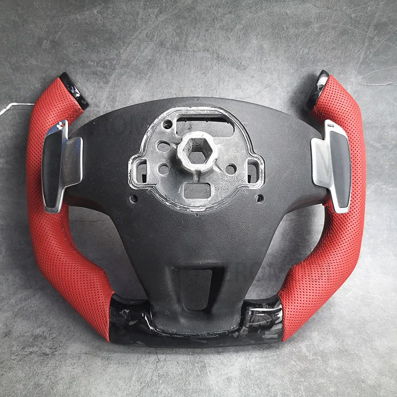 Рулевое колесо из углеродного волокна с отверстием для весла Volvo S60 L XC60 V40 V60 V70 XV60