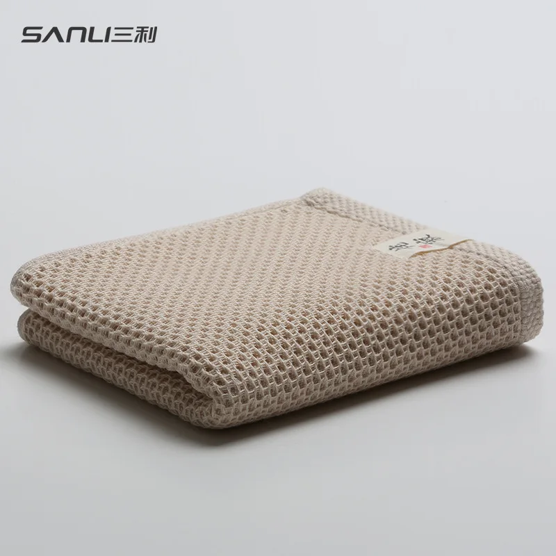 Вафельное хлопчатобумажное полотенце высококачественное одеяло для отеля