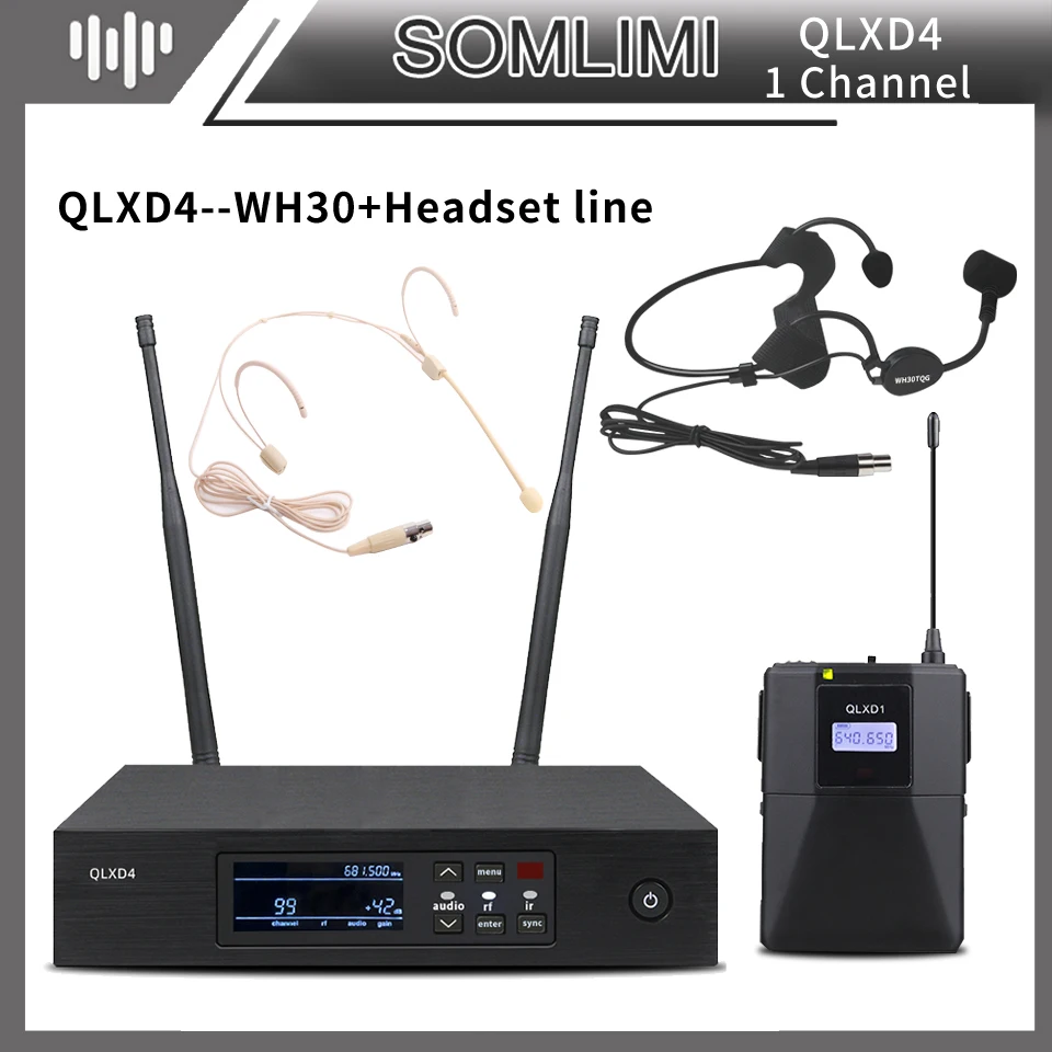 Беспроводная гарнитура SOMLIMI QLXD4/WH30 с уровнем конкуренции