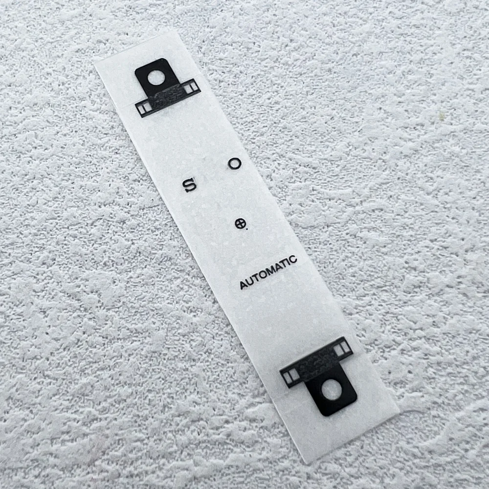 

S Logo Label Sticker Paste For Nh35 Nh36 7s36 4r35 Watch Dial Brand Sign Plate Trademark Parts Customizable Logo