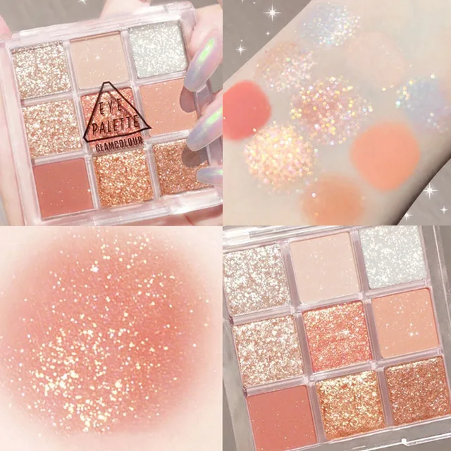 9 Color Make Up Palette Matte Shimmer 3