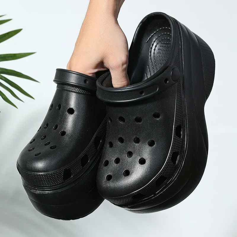 

Sandels Women Summer Platform Fashion Shoes Super High Clogs Slippers Outdoor Beach Mules Garden Slides Woman Shoes High Heels