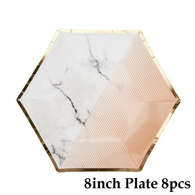 

Одноразовый набор посуды Rose Pink для вечеринки