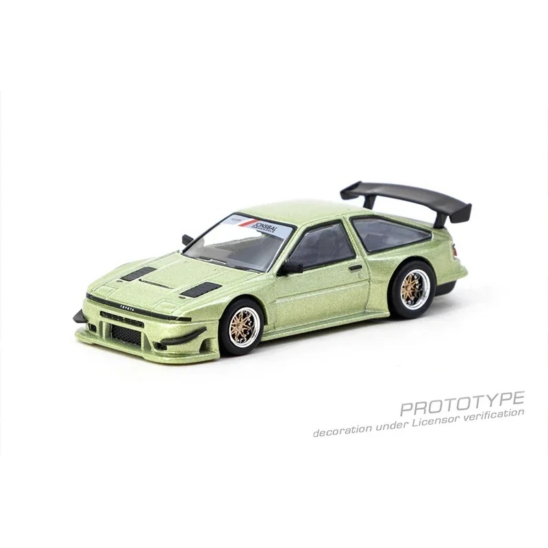 Tarmac Works 1:64 Toyota Sprinter Trueno AE86 Widebody Зелёная