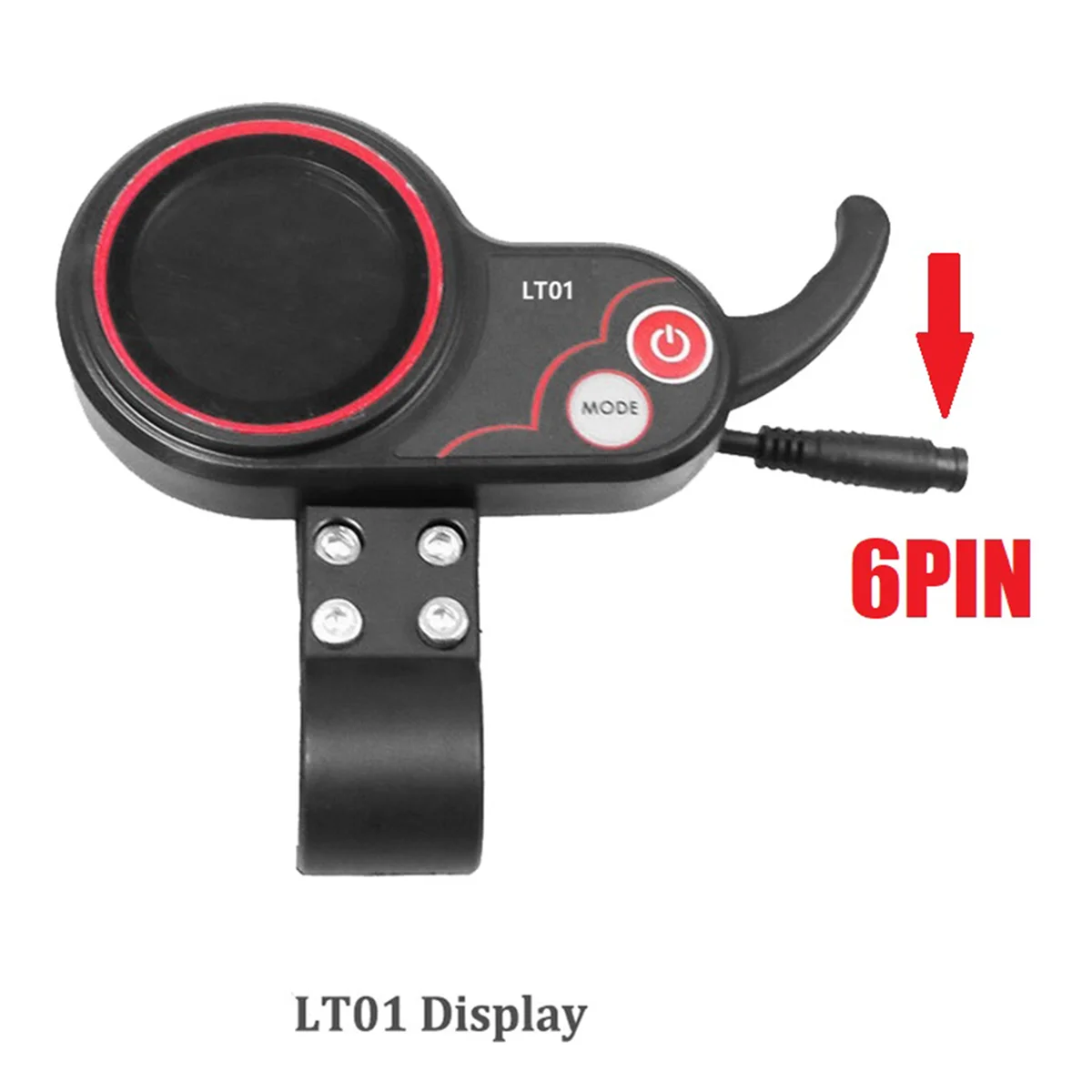 LT01 дисплей большой дроссельной заслонки 36 В-72 в 6 контактов для Kaabo Mantis 8/10 Wolf WarriorX
