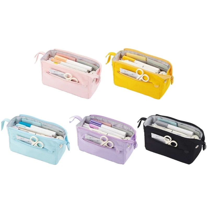 

Big Capacity Stationery Bag Desktop Pen Holder for Kid Boy Girl Student School