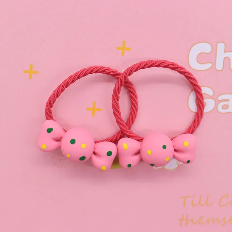 2 шт./компл. лидер продаж резиновые украшения для волос с радужной звездой и