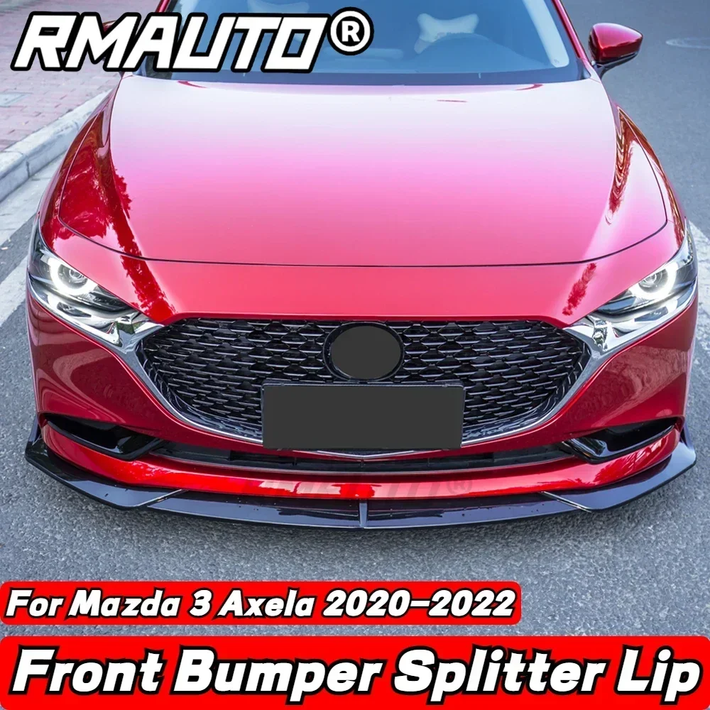 3 шт. передний бампер из углеродного волокна для Mazda Alexa 2020-2022