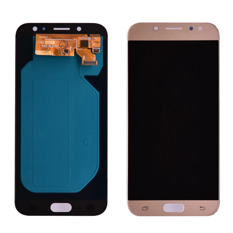 ЖК-дисплей Super Amoled для Samsung Galaxy J7 Pro 2017 J730 J730F и дигитайзер сенсорного экрана в сборе