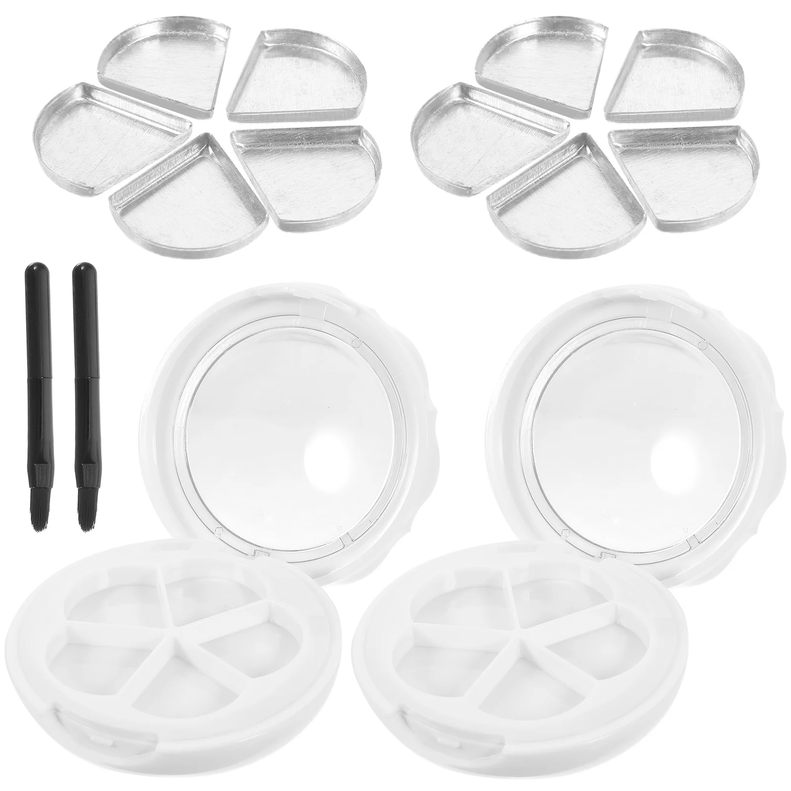 2 комплекта румян для щек коробка губной помады контейнер сделай сам