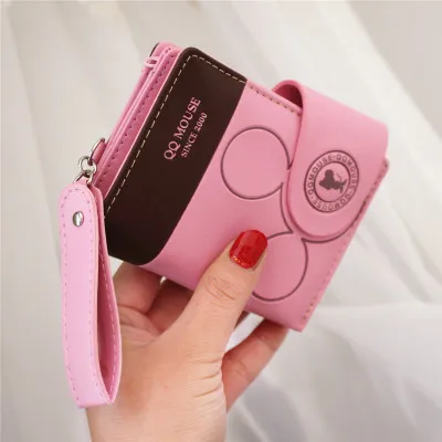 Fashion PU Leather Women Wallet Design Purse 2023 Zipper Hasp Women Wallet for Credit Cards Coin Pocket