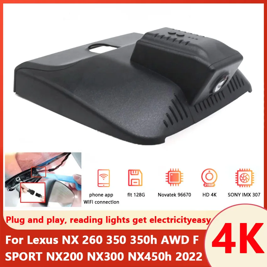 	4K 2160P Plug and play Car DVR	