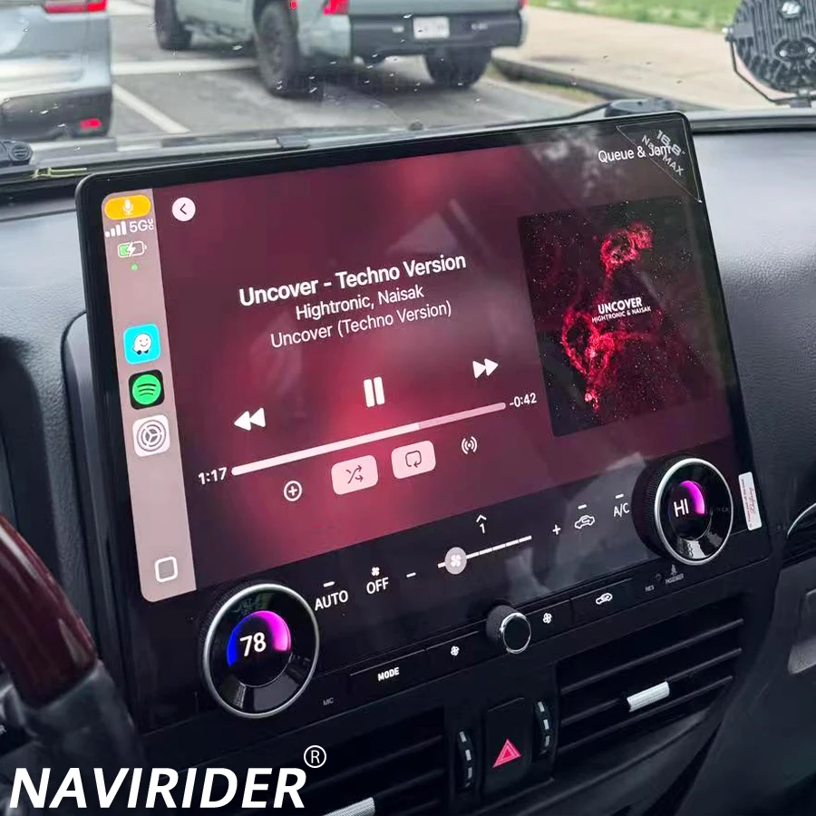 Автомобильное радио для Toyota Land Cruiser Prado 120 LC120 2002-2009, стерео навигация Carplay, GPS, мультимедийный видеоплеер, Android 16,8 дюйма